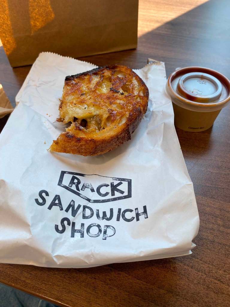 Birria Sandwich from Rack in Manchester. The Agaveist.