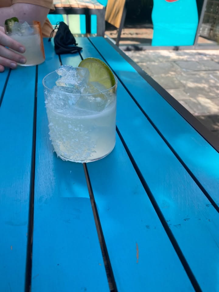 A Tommy's Margarita at Salon in Manchester. The Agaveist.